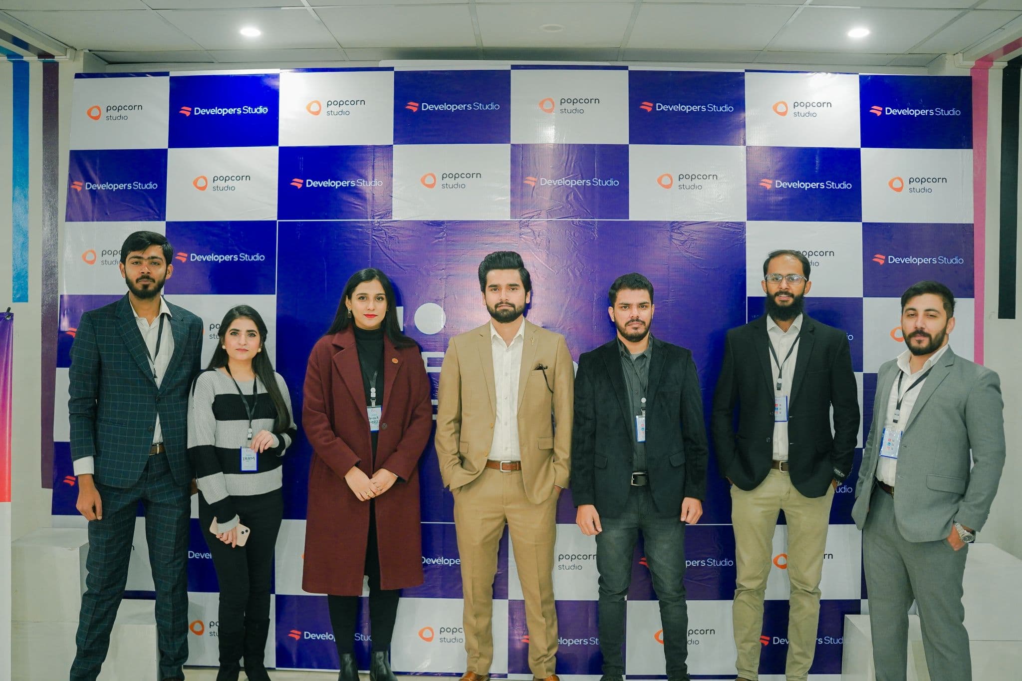 Team at event